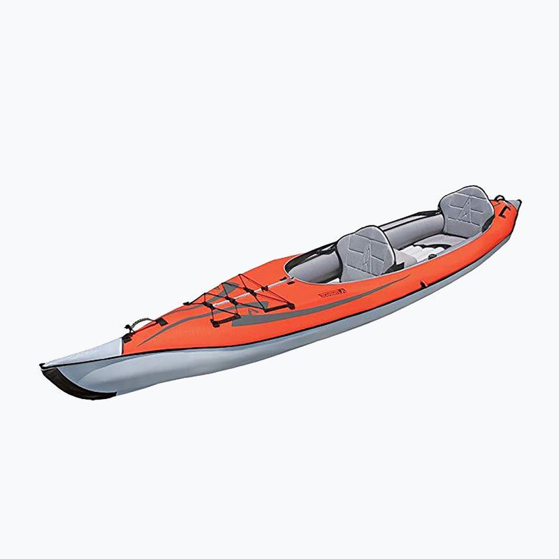Pripučiama dvivietė baidarė Advanced Elements AdvancedFrame Convertible with Pump 457 cm red 2