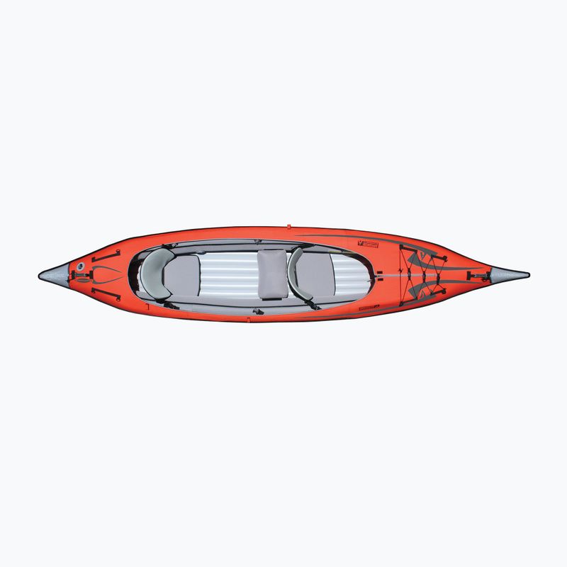 Pripučiama dvivietė baidarė Advanced Elements AdvancedFrame Convertible with Pump 457 cm red 3