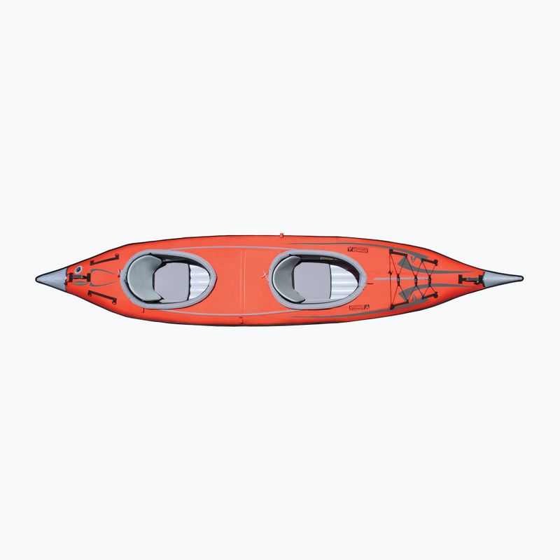 Pripučiama dvivietė baidarė Advanced Elements AdvancedFrame Convertible with Pump 457 cm red 4