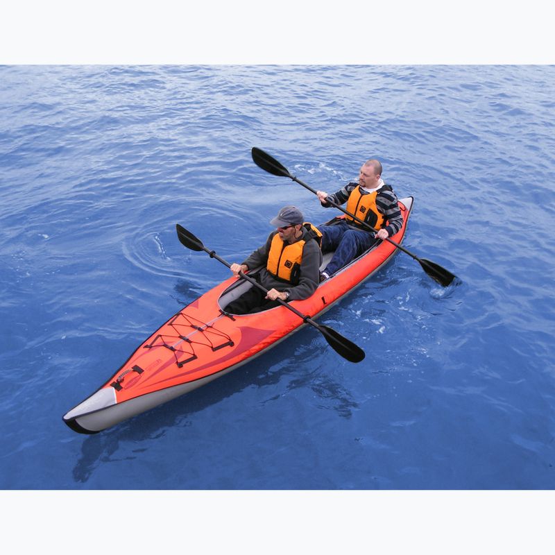 Pripučiama dvivietė baidarė Advanced Elements AdvancedFrame Convertible with Pump 457 cm red 11