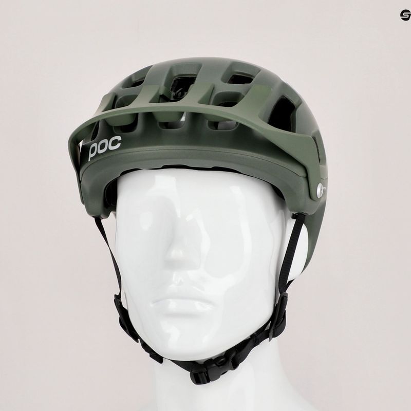 POC Tectal epidote green metallic/matinis dviratininko šalmas 9