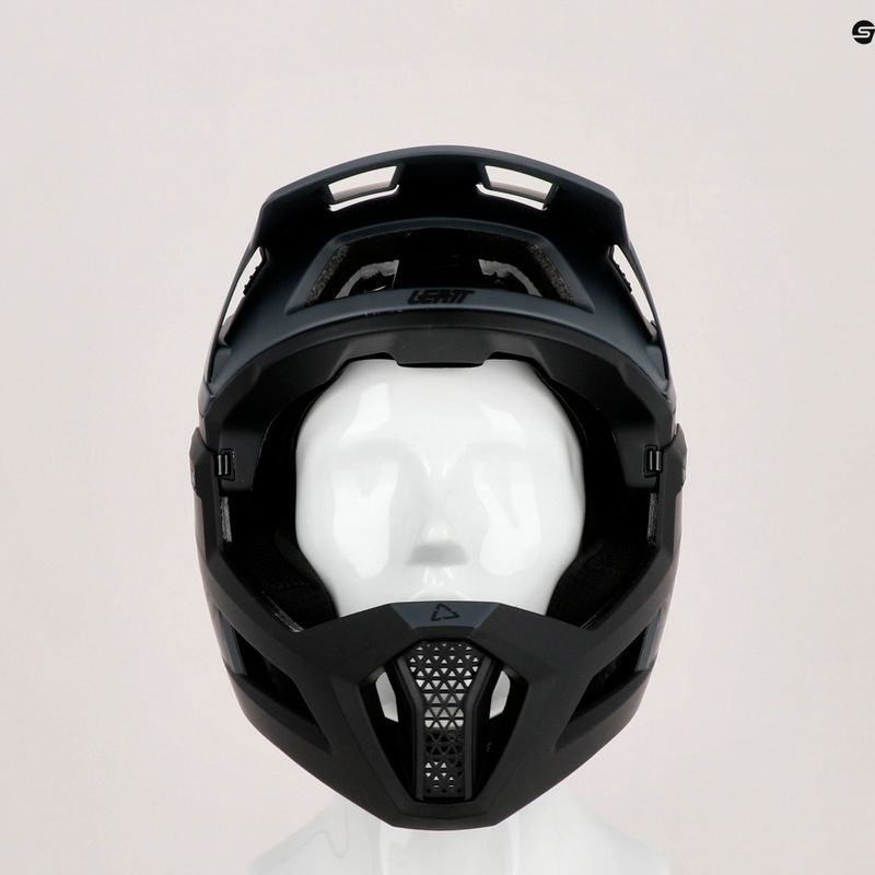 Leatt MTB 4.0 Enduro dviratininko šalmas V21.1 juodas 1021000521 9