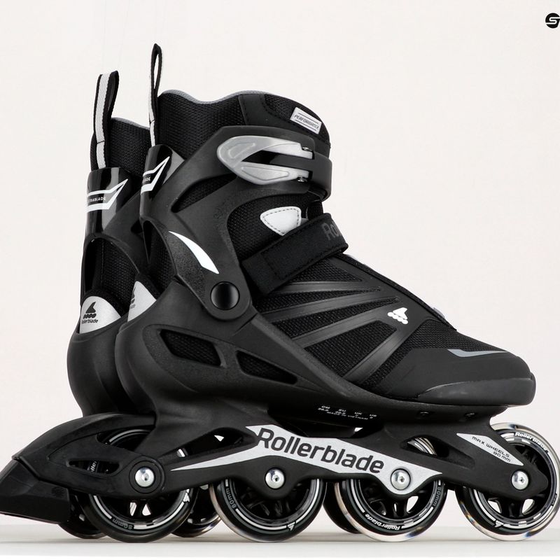 Vyriški riedučiai Rollerblade Zetrablade black/silver 11