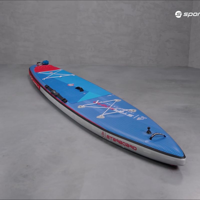 SUP Starboard Touring M Deluxe SC 12'6" mėlyna 12