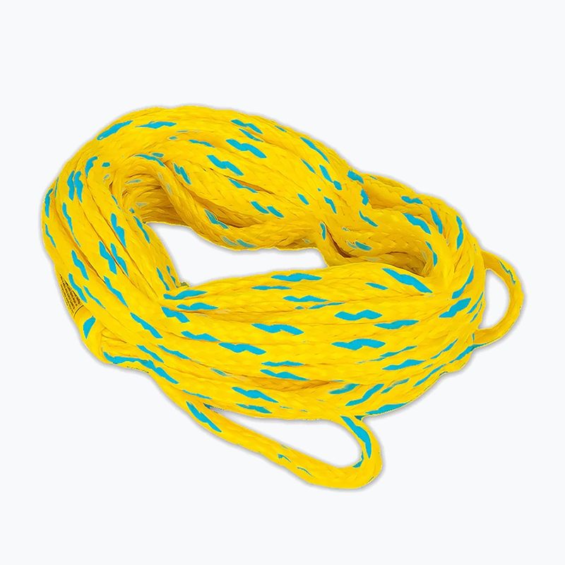 Vilkimo virvė O'Brien 4-Person Tube Rope yellow/aqua