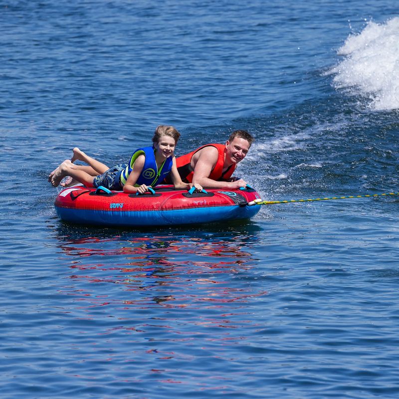 Vilkimo plūdė O'Brien Super Screamer Boat Tube Red/Blue 7
