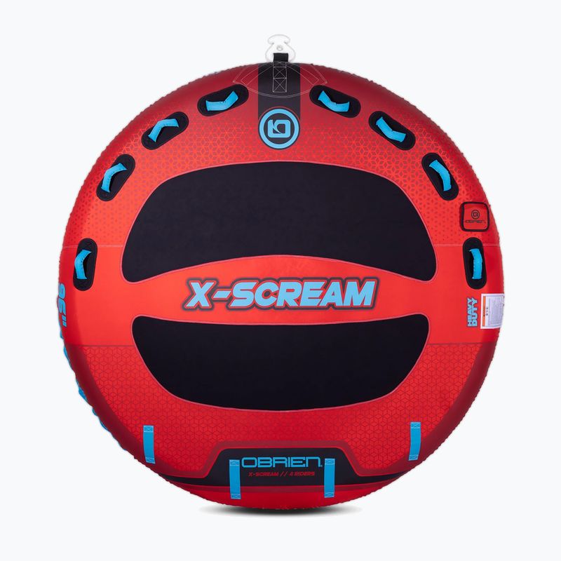 Vilkimo plūdė O'Brien X-Scream Boat Tube Red/Blue 2