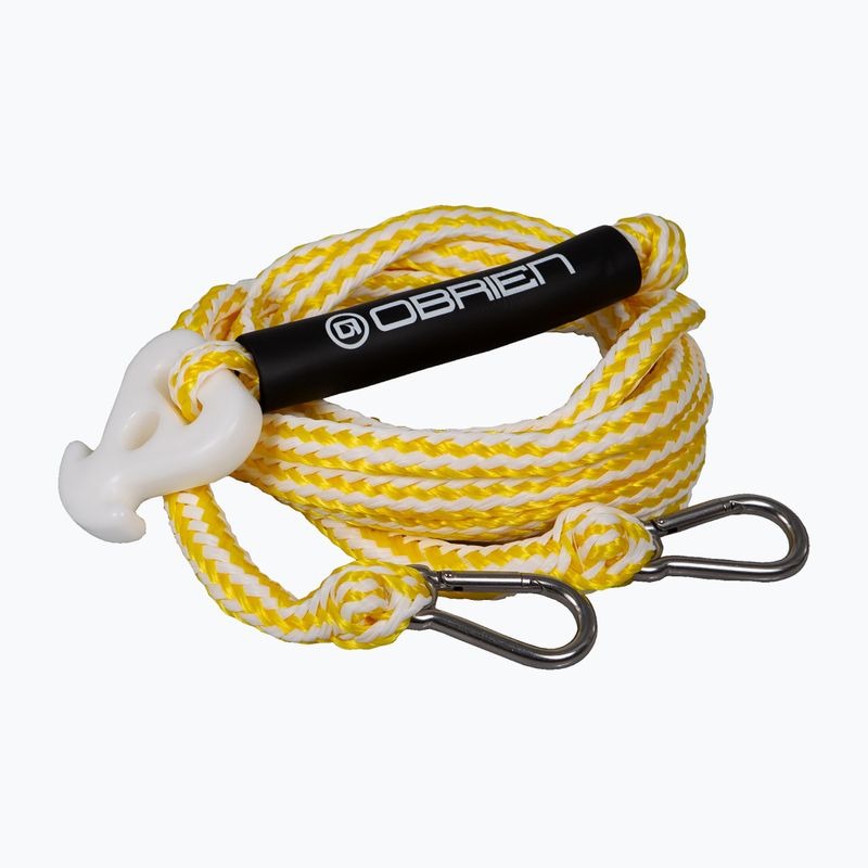 Virvė O'Brien Tube Tow Bridle 4P 12' yellow/white