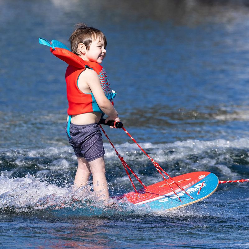 Vaikų vandens slidžių rinkinys O'Brien Platform Trainer Waterski red/blue 4