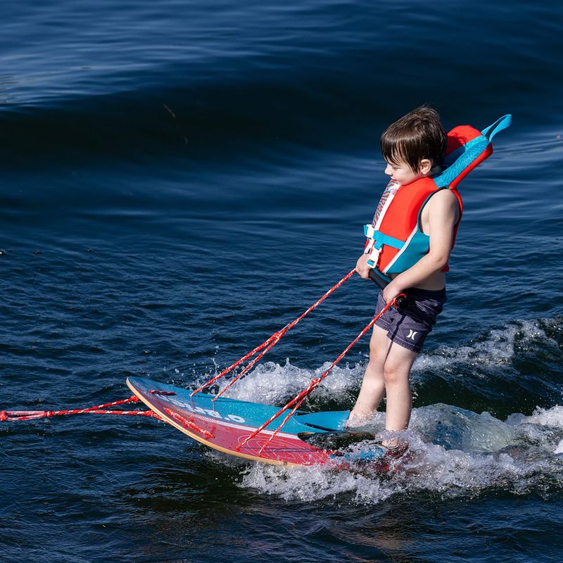 Vaikų vandens slidžių rinkinys O'Brien Platform Trainer Waterski red/blue 5