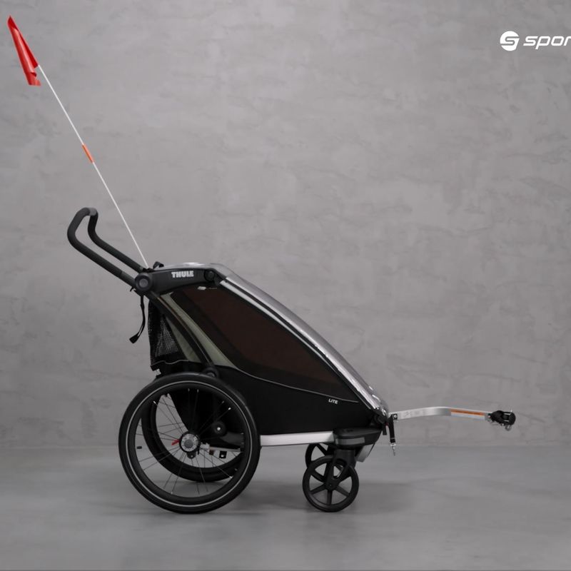 Thule Chariot Lite 1 vienvietė dviračių priekaba, juoda 10203021 9