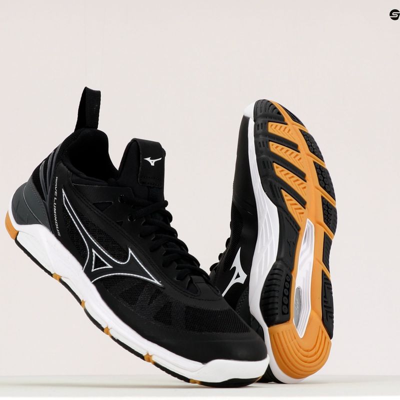 Vyriški tinklinio bateliai Mizuno Wave Luminous black V1GA182010 10