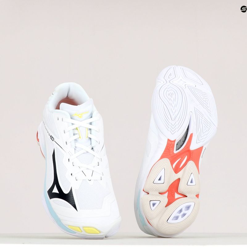 Moterų tinklinio bateliai Mizuno Wave Lightning Z6 white V1GC200010 11