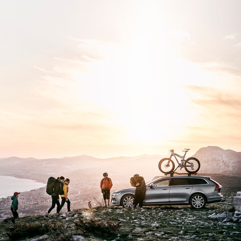 Stogo dviračio bagažinė Thule ProRide black 15