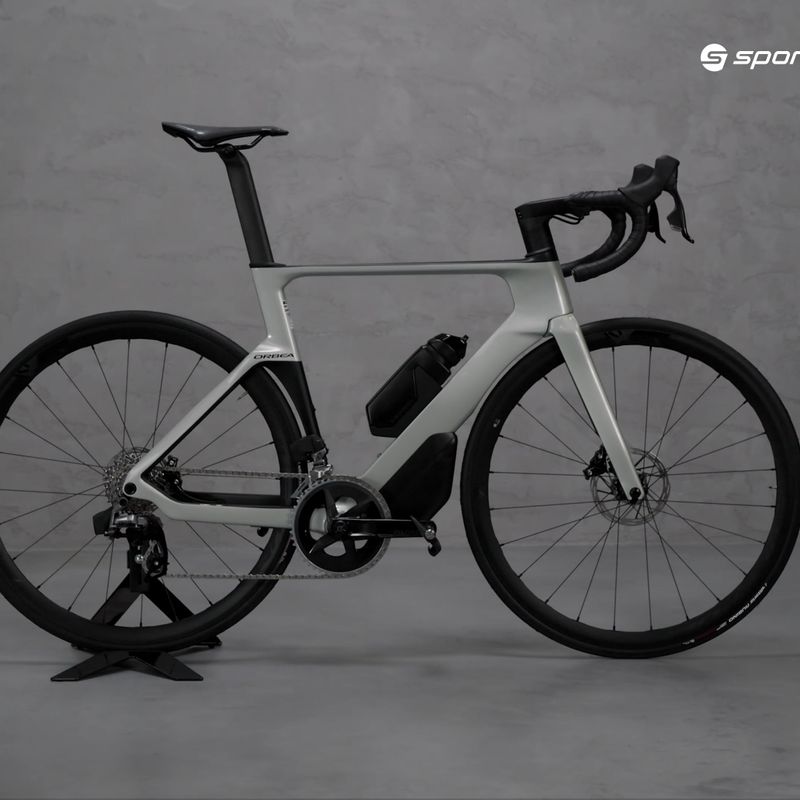 Orbea Orca Aero M31el LTD PWR kelių dviratis sidabrinės spalvos 21