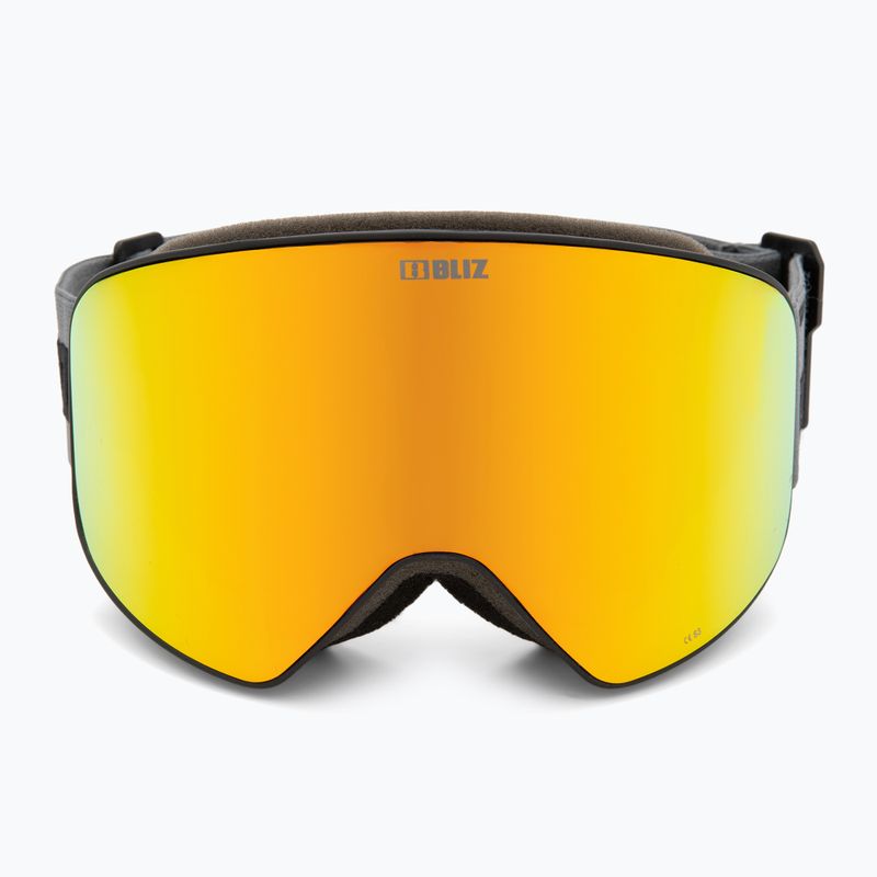 Slidinėjimo akiniai Bliz Flow matt black/brown gold multi/yellow 3