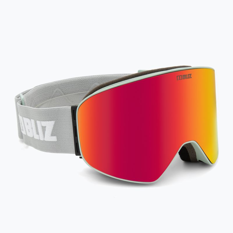Slidinėjimo akiniai Bliz Flow matt light grey/brown red multi/pink 2