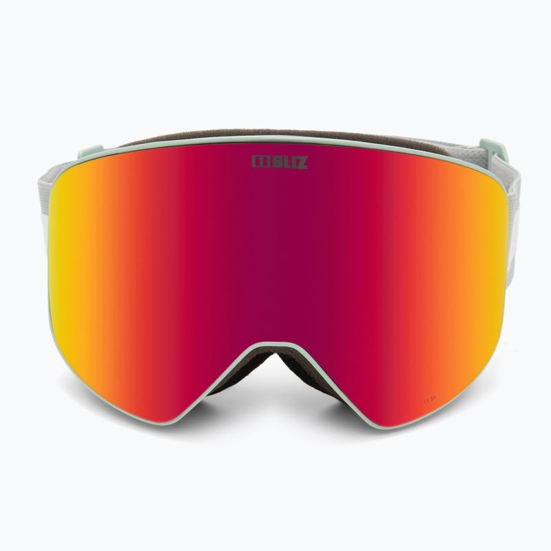 Slidinėjimo akiniai Bliz Flow matt light grey/brown red multi/pink 3