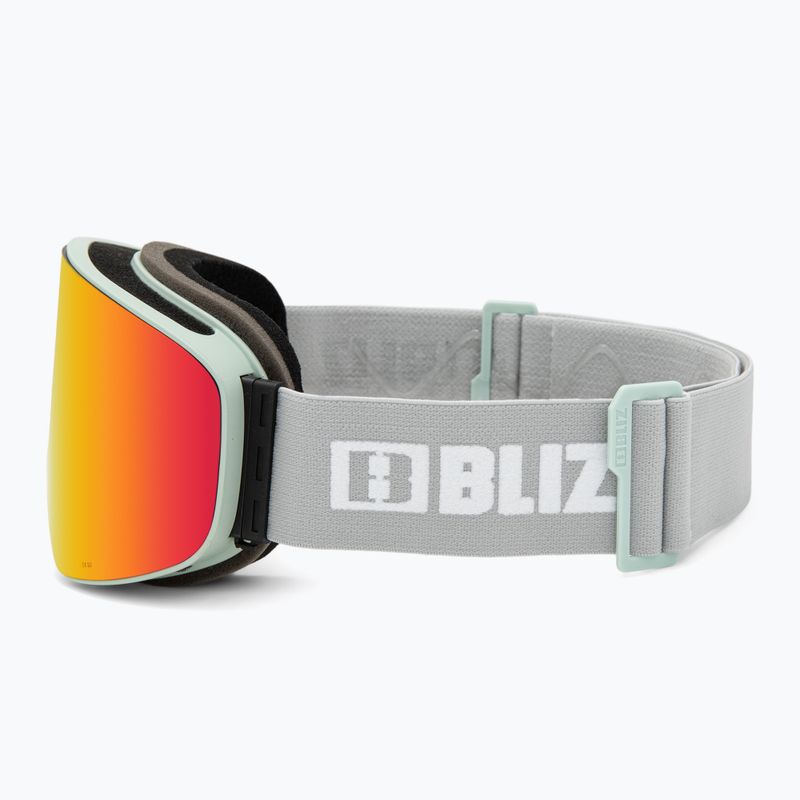 Slidinėjimo akiniai Bliz Flow matt light grey/brown red multi/pink 5