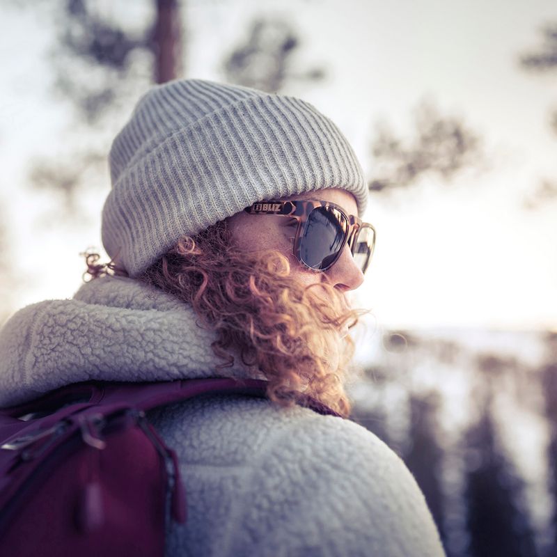 Bliz Ace S3 matiniai demi rudi/dūminiai akiniai nuo saulės 12