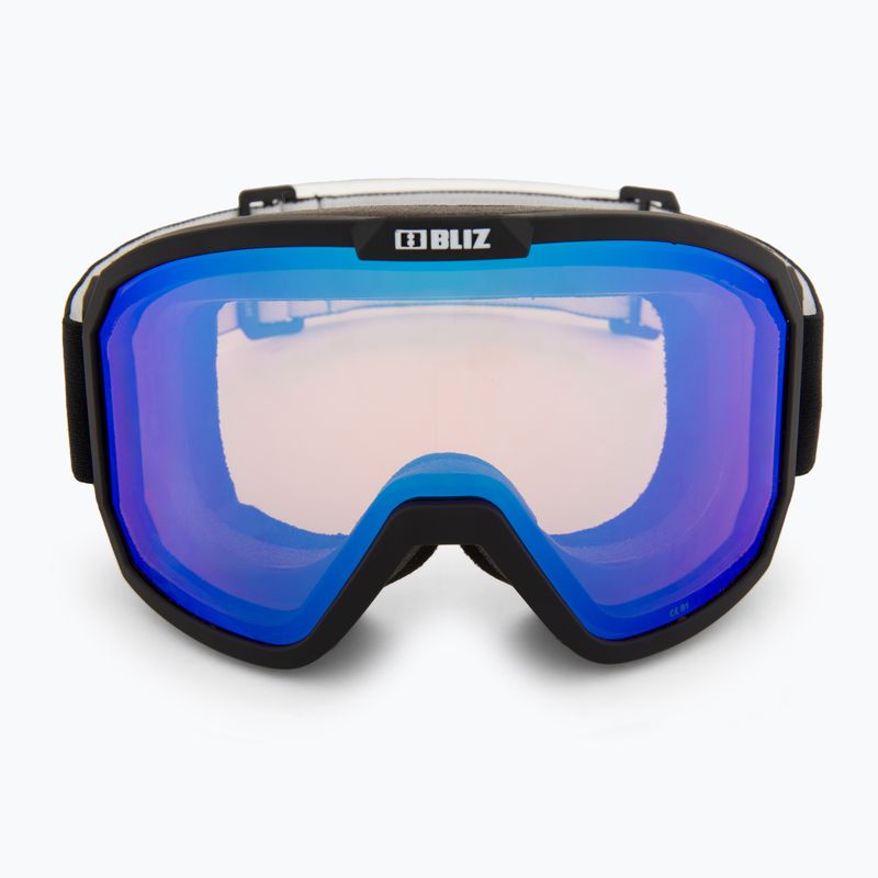 Slidinėjimo akiniai Bliz Rave matt black/light orange blue multi 2