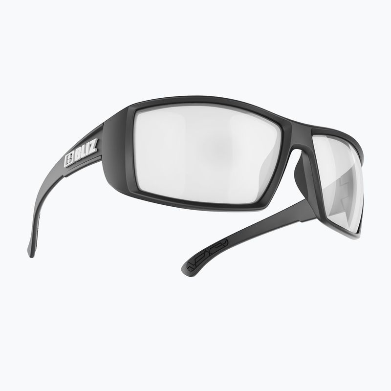 Bliz Drift Polarized S3 matiniai juodos/rudos spalvos sidabriniai veidrodiniai dviratininko akiniai 2