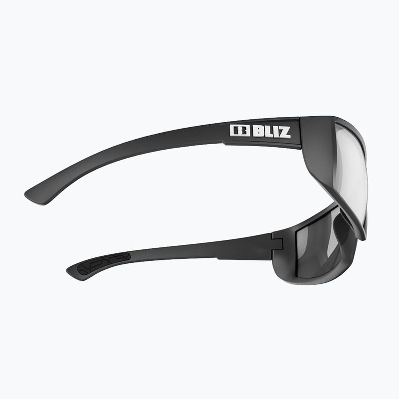Bliz Drift Polarized S3 matiniai juodos/rudos spalvos sidabriniai veidrodiniai dviratininko akiniai 5