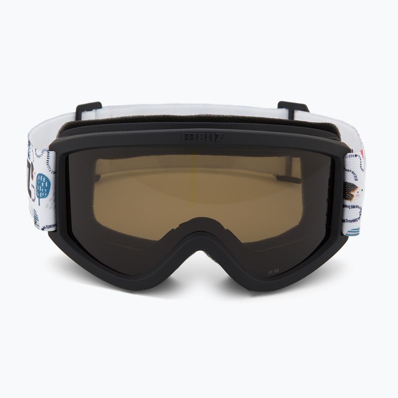Vaikiški slidinėjimo akiniai Bliz Pixie Jr black/brown 2