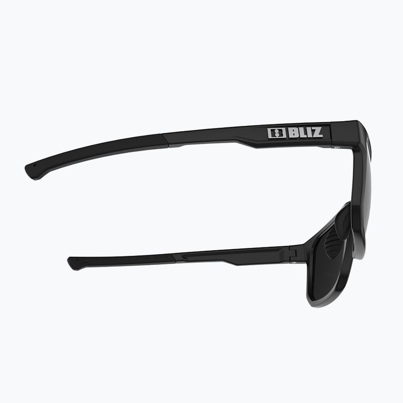 Bliz Ignite Polarized S3 matiniai juodos/rudos spalvos sidabriniai veidrodiniai dviratininko akiniai 5