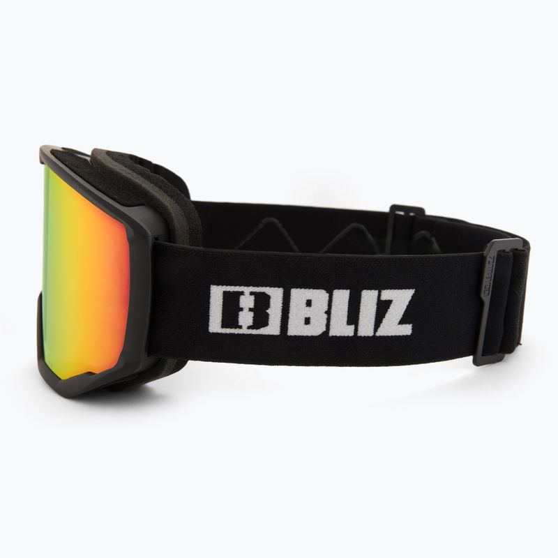 Slidinėjimo akiniai Bliz Spark black/brown&red 4
