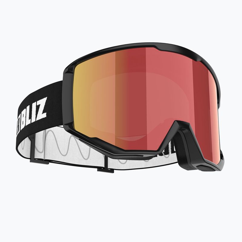 Slidinėjimo akiniai Bliz Spark black/brown&red