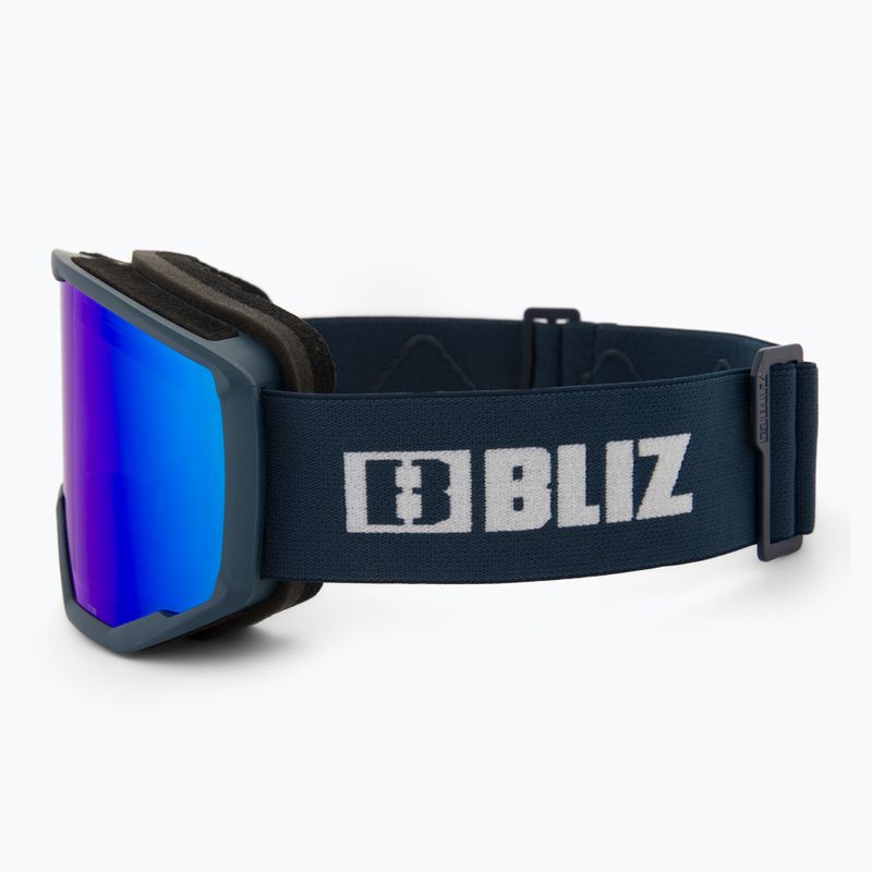 Slidinėjimo akiniai Bliz Spark dark blue/brown&blue 4