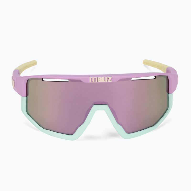 Akiniai nuo saulės Bliz Fusion matt pastel purple yellow logo/brown pink multi 4
