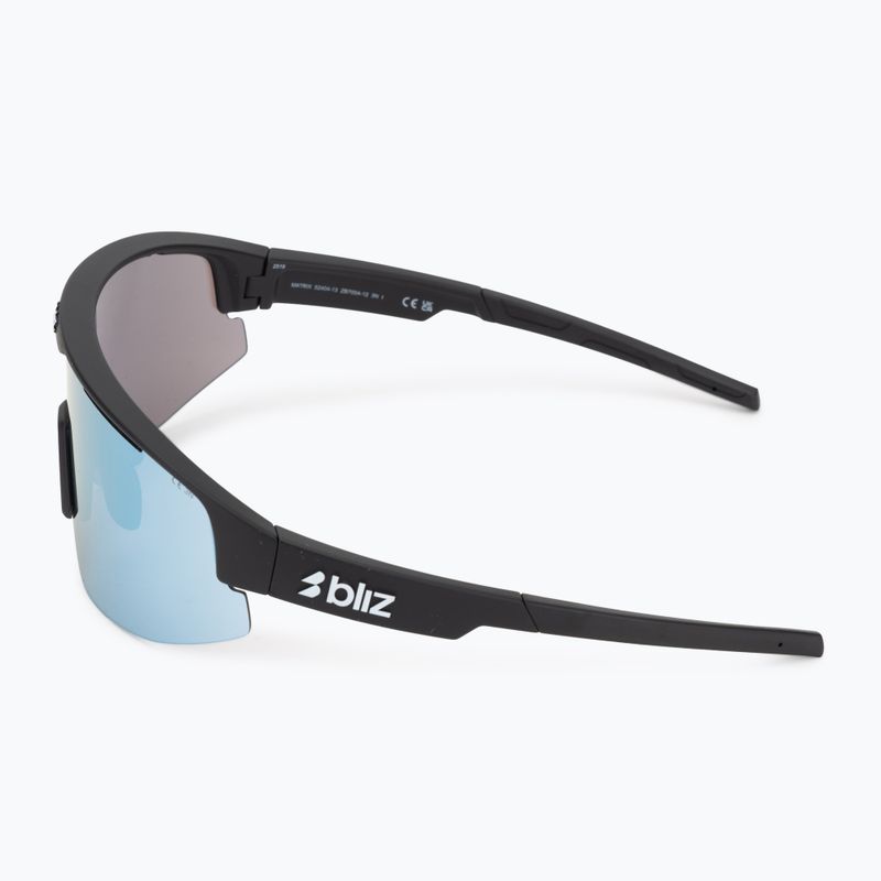 Akiniai nuo saulės Bliz Matrix matte black/smoke/ice blue multi 4