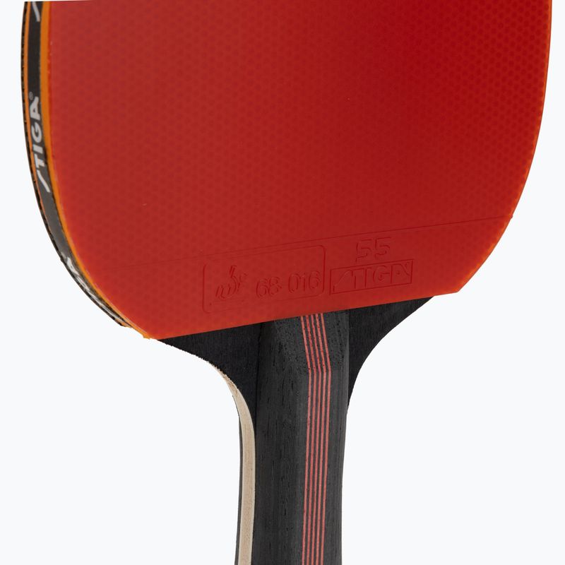 Stalo teniso raketė STIGA Flexure V2 5-Star black/red 5