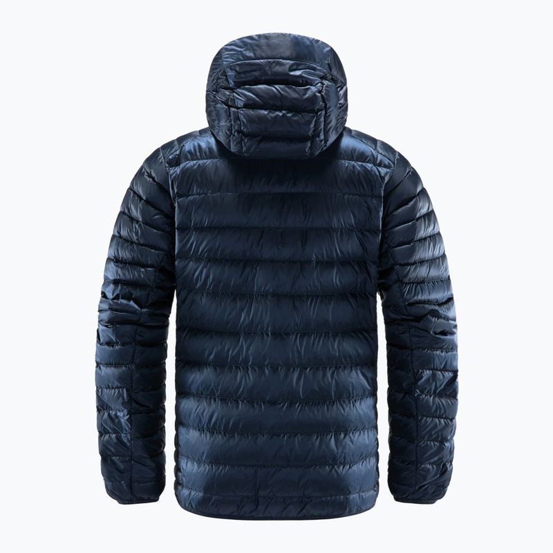 Vyriška pūkinė striukė Haglöfs Roc Down Hood navy blue 604682 2