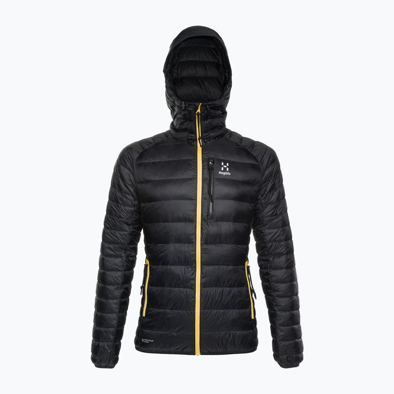 Vyriška pūkinė striukė Haglöfs V series Mimic Hood black 604796