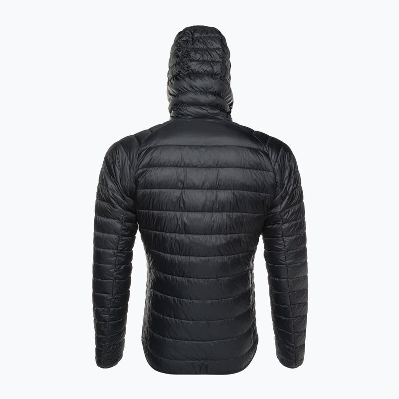 Vyriška pūkinė striukė Haglöfs V series Mimic Hood black 604796 2