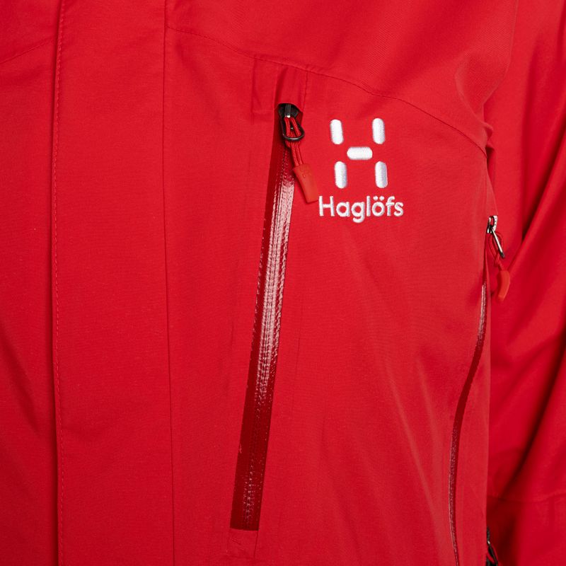 Haglöfs Astral GTX moteriška striukė nuo lietaus raudona 604669 4