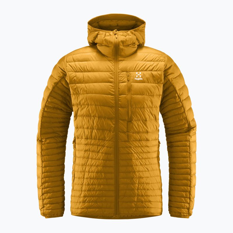 Vyriška pūkinė striukė Haglöfs Micro Nordic Down Hood yellow 605047 7