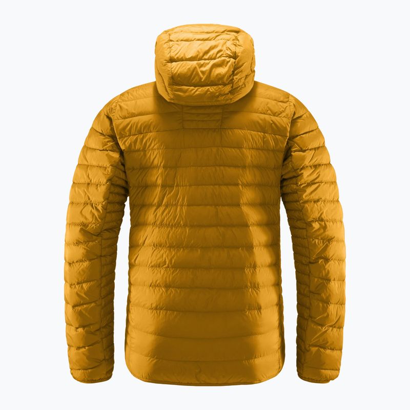 Vyriška pūkinė striukė Haglöfs Micro Nordic Down Hood yellow 605047 8