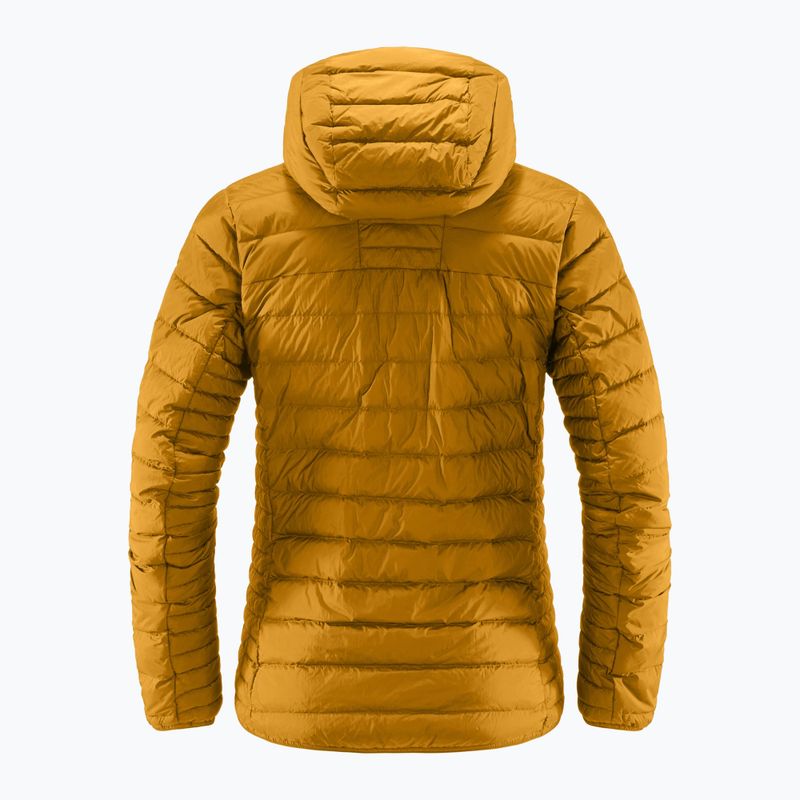 Moteriška pūkinė striukė Haglöfs Micro Nordic Down Hood yellow 605048 6