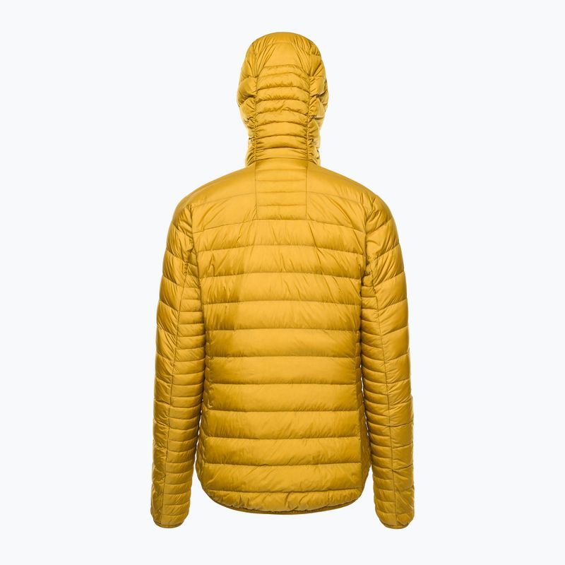 Moteriška pūkinė striukė Haglöfs Micro Nordic Down Hood yellow 605048 2