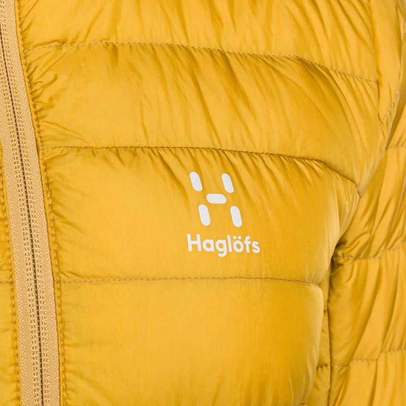 Moteriška pūkinė striukė Haglöfs Micro Nordic Down Hood yellow 605048 3