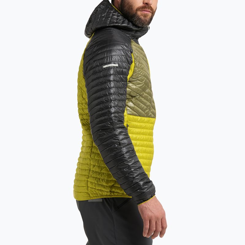 Haglöfs vyriška pūkinė striukė L.I.M Mimic Hood žalia 604940 2