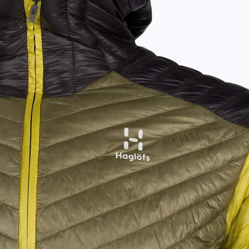 Haglöfs vyriška pūkinė striukė L.I.M Mimic Hood žalia 604940 11