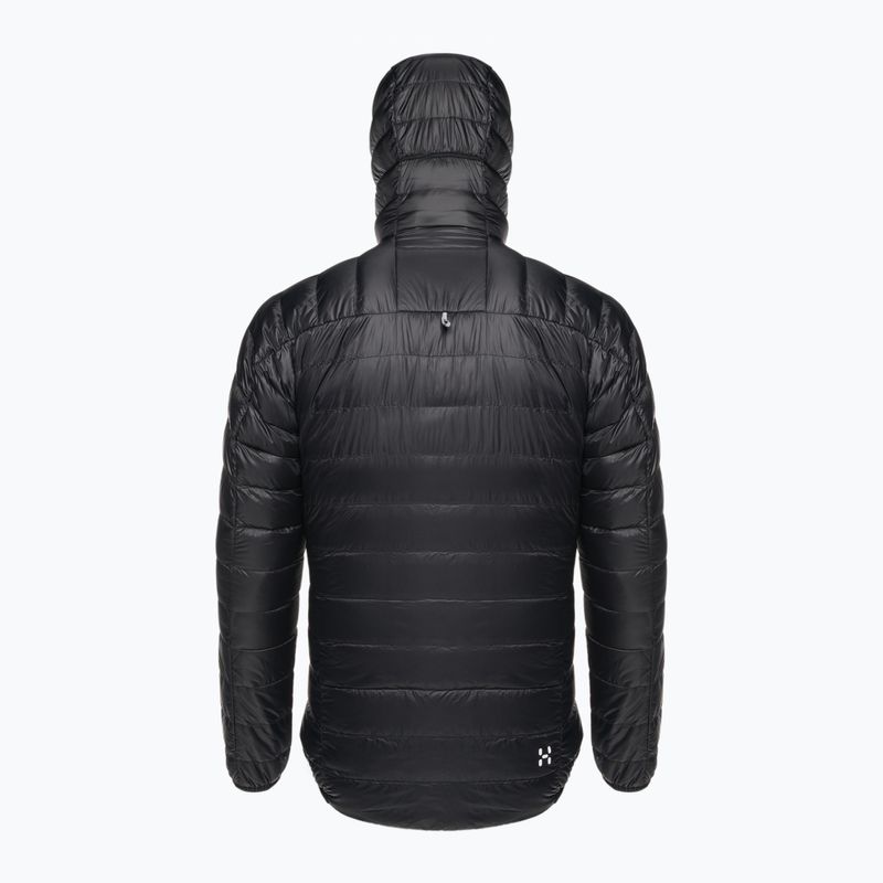 Haglöfs vyriška pūkinė striukė L.I.M Down Hood black 605353 9