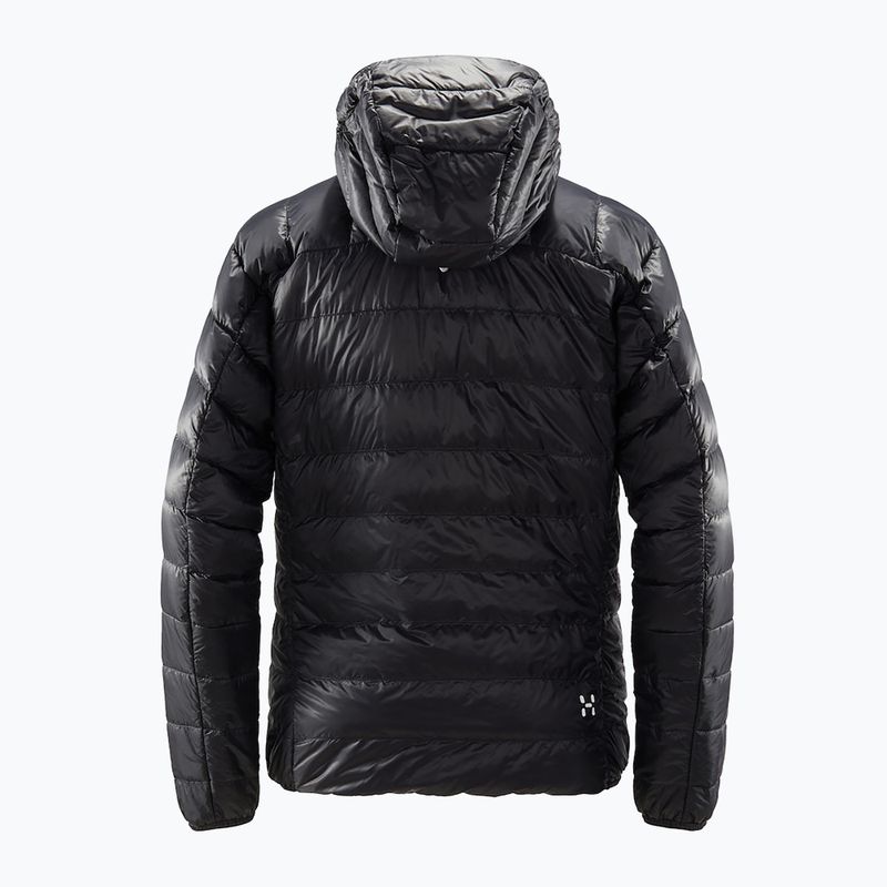 Haglöfs moteriška pūkinė striukė L.I.M Down Hood black 605356 7