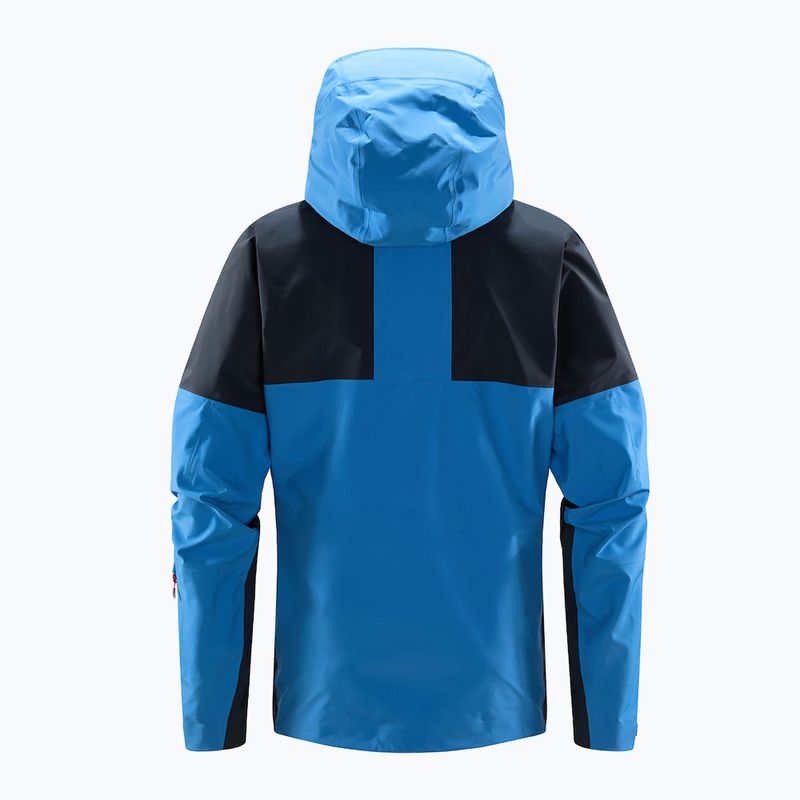 Vyriška Haglöfs Spitz GTX PRO striukė nuo lietaus mėlyna 605390 15