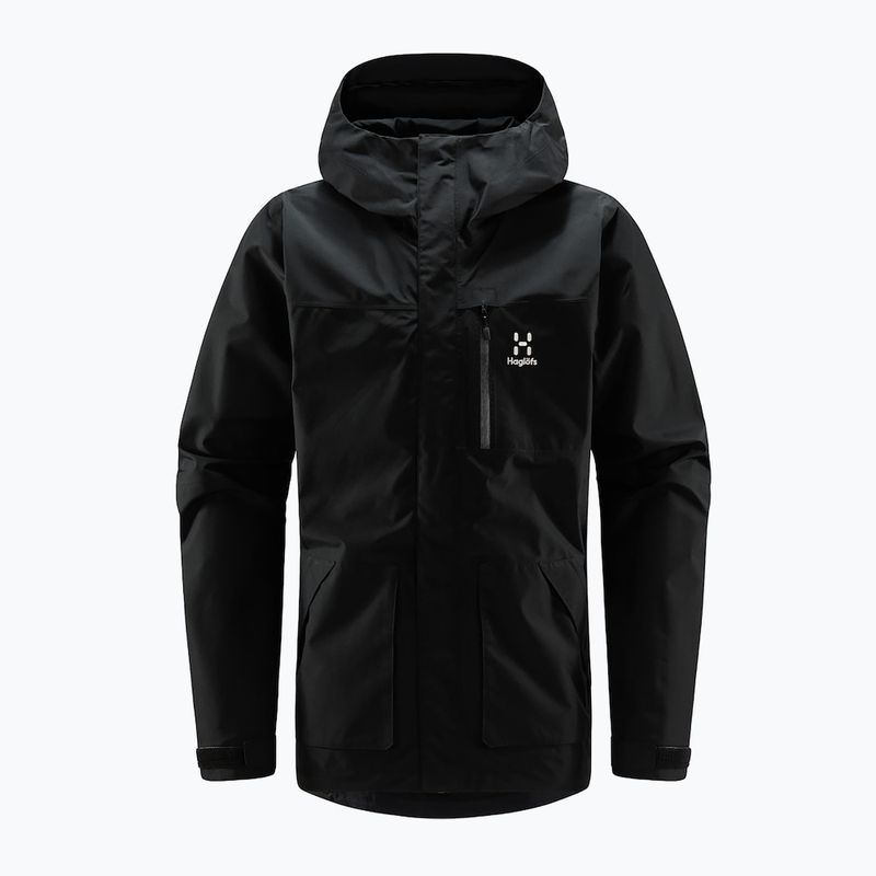Vyriška Haglöfs Vide GTX striukė nuo lietaus black 605482